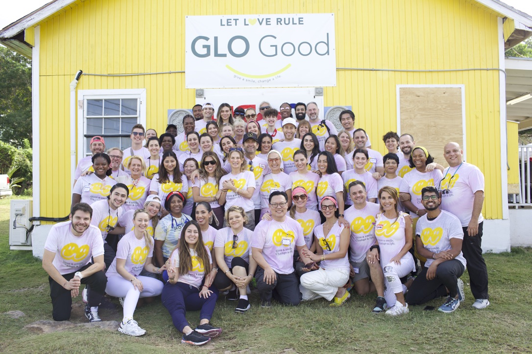 GLO Good Foundation volunteer team